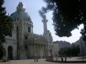 KarlsKirche на KarlsPlatz
