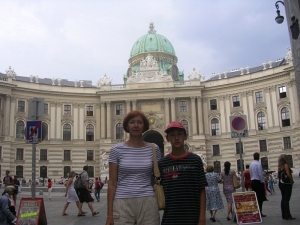 Michelertor на Michaelerplatz