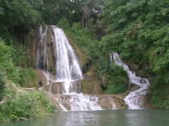 Водопад в Лучках