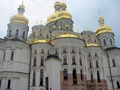 Успенский собор со стороны Днепра